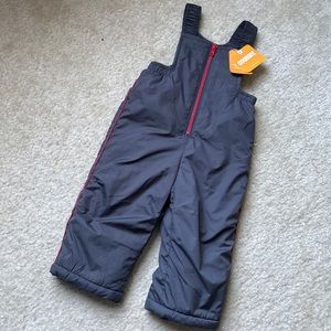 Gymboree 6-12mo snowsuit snowbibs NWT
